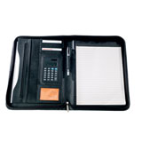 Leather Conference Folder