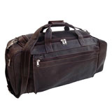 Duffel Leather Travel Bag