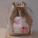 Designer Jute String Bag